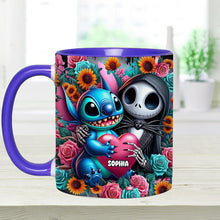Load image into Gallery viewer, Personalized Nightmare Accent Mug Custom Name Gift for Halloween
