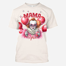 Load image into Gallery viewer, Personalized Scary Mama All Over Shirt Custom Name Gift
