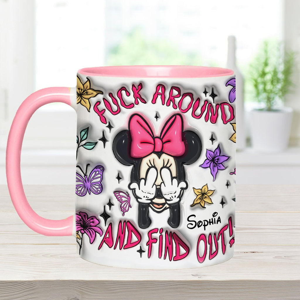Personalized Ceramic Accent Mug with Playful Design for Birthdays and Graduations