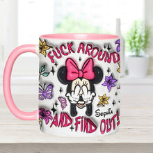Load image into Gallery viewer, Personalized Ceramic Accent Mug with Playful Design for Birthdays and Graduations
