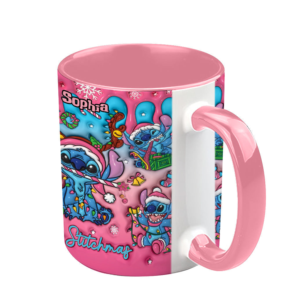 Personalized Ohana Accent Mug Christmas Gift for Mom