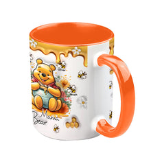 Load image into Gallery viewer, Personalized Mama Bear Accent Mug Custom Name Gift for Mom
