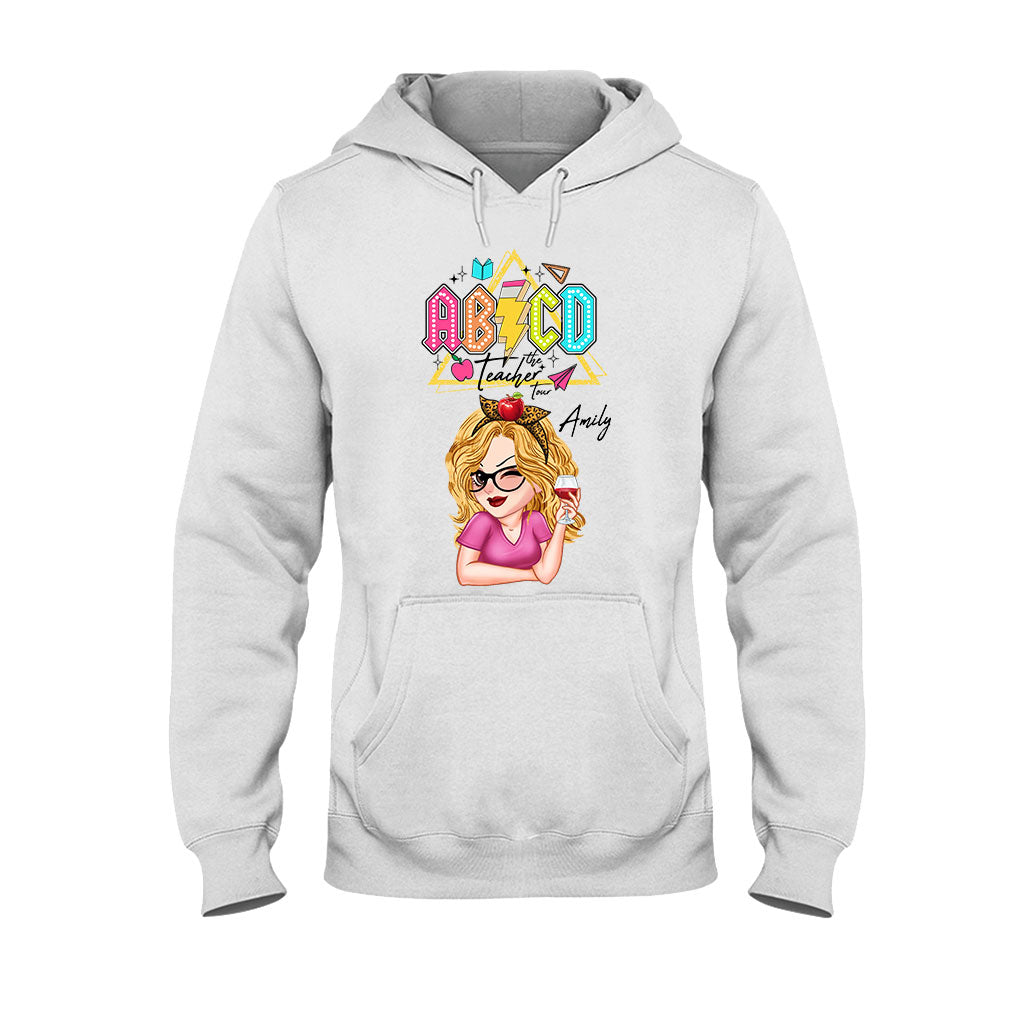 Personalized Teacher T-shirt & Hoodie Custom Name Gift for Teacher