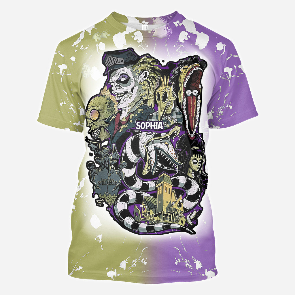 Personalized All Over Shirt Never Trust The Living Custom Design Gift