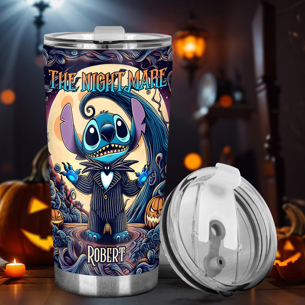 Personalized Ohana Tumbler The Nightmare Custom Gift for Halloween