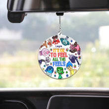 Load image into Gallery viewer, Personalized Acrylic Car Ornament It's Ok To Feel All The Feels Gift for Christmas
