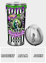 Load image into Gallery viewer, Personalized Beetlejuice Tumbler Custom Name Gift for Halloween
