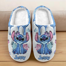 Load image into Gallery viewer, Personalized Ohana Slippers Custom Name Gift for Family
