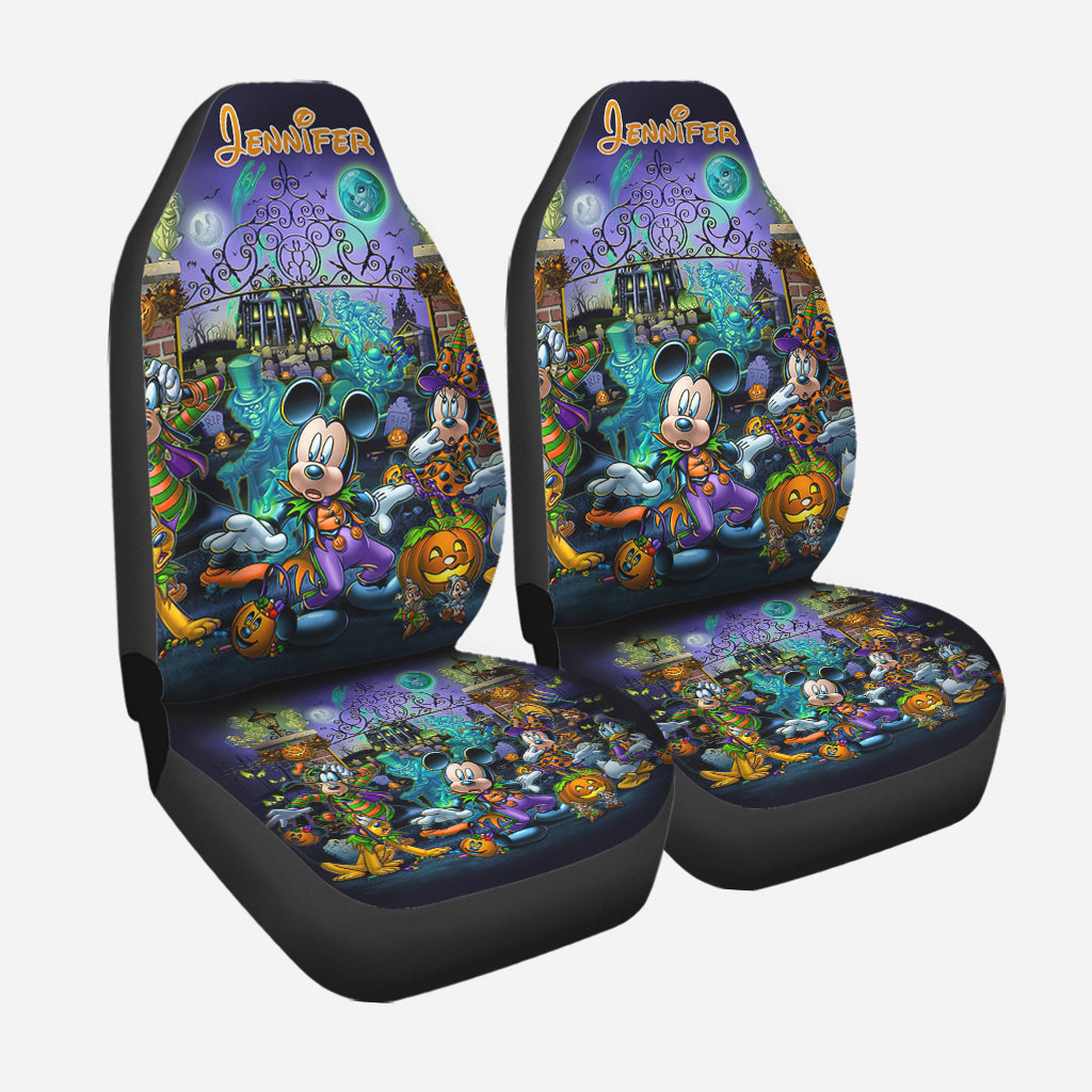 Personalized Mouse-Themed Car Seat Covers for Kids | GradoCreations