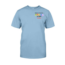 Load image into Gallery viewer, Personalized Inside Out T-shirt Custom Message Gift Idea
