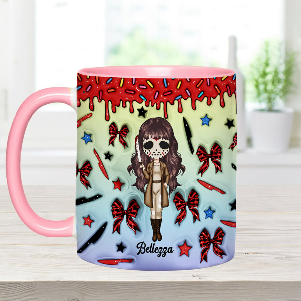 Personalized Accent Mug for Murder Mystery Lovers - Fun Gift