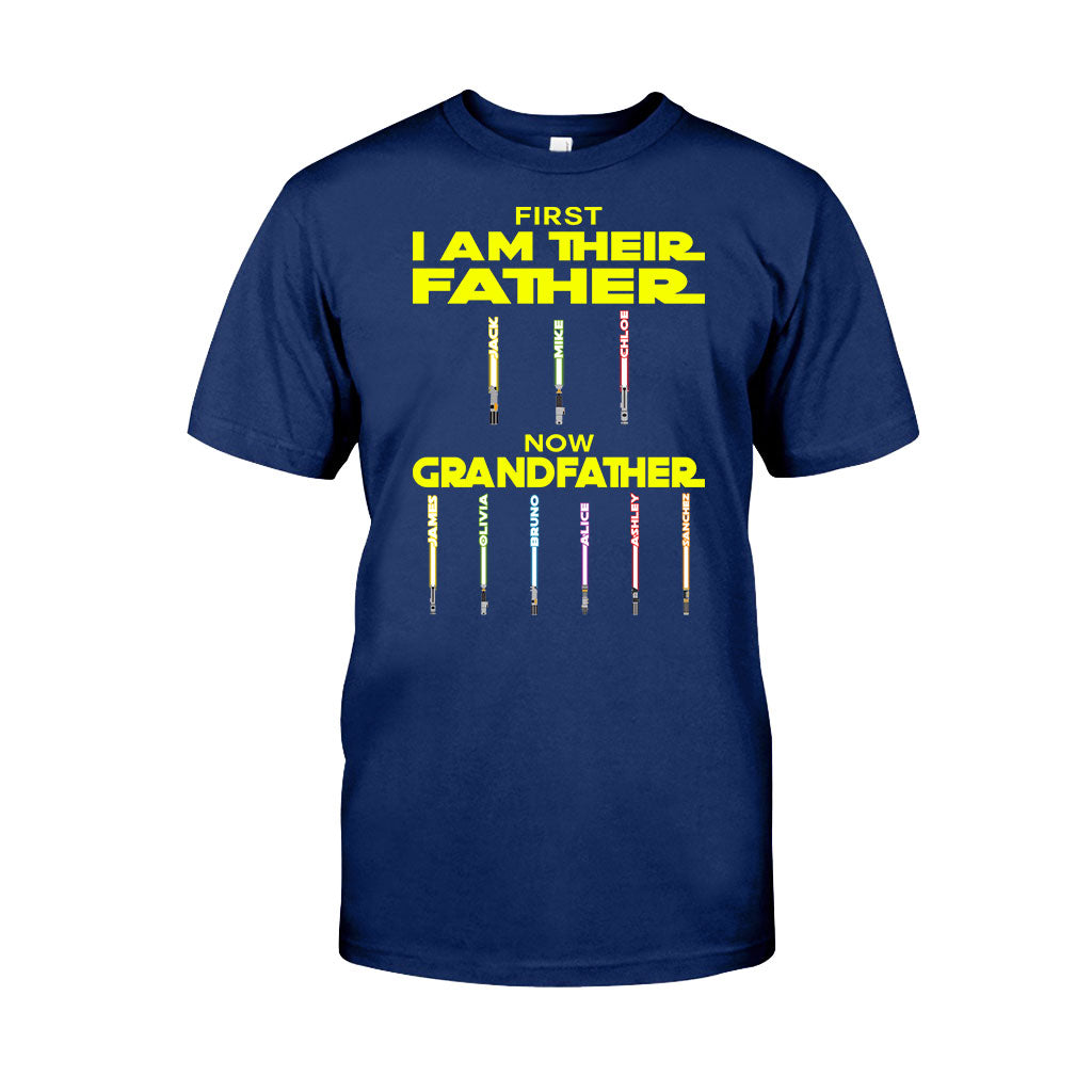 Personalized Star Wars Father Grandfather T-Shirt & Hoodie Gift