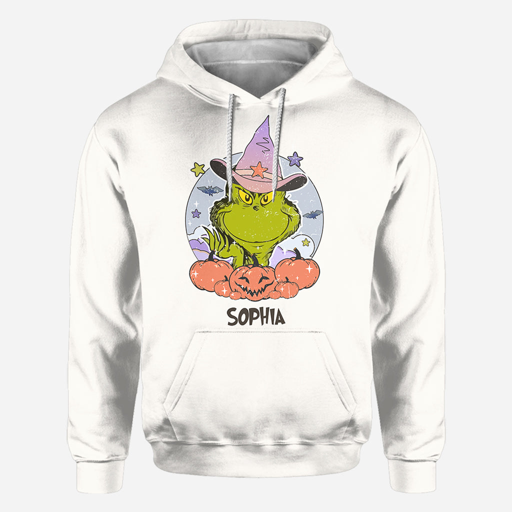 Personalized Grinch Halloween All Over Shirt Fun Costume Gift