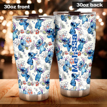 Load image into Gallery viewer, Personalized Ohana Tumbler Custom Name Summer Vibes Gift
