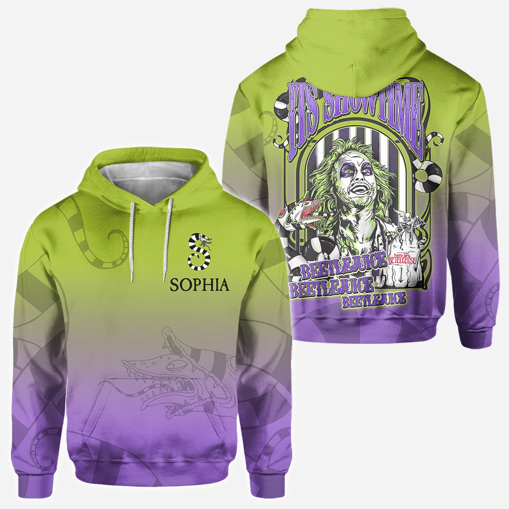 Personalized Beetlejuice All Over Shirt Gift for Halloween