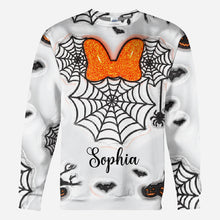 Load image into Gallery viewer, Personalized Halloween All Over Shirt Custom Name Gift

