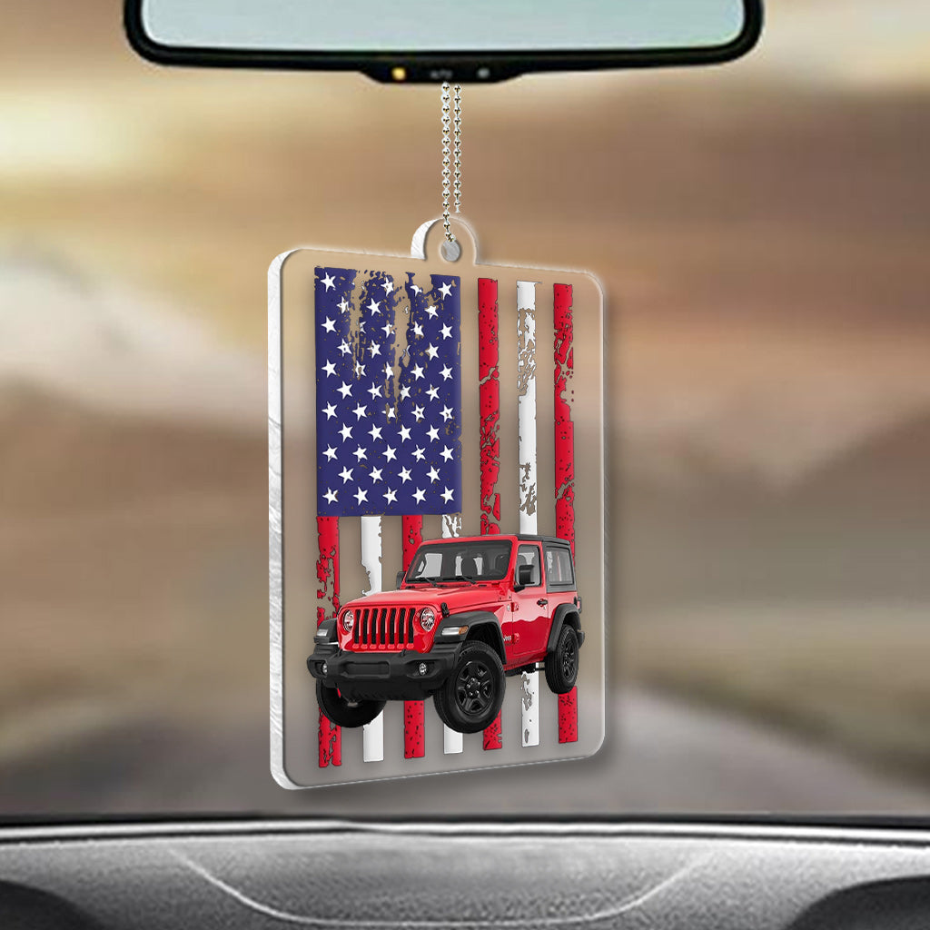 Personalized Acrylic Car Ornament Custom Design Gift Idea