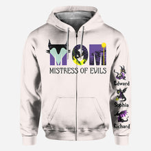 Load image into Gallery viewer, Personalized Mistress of Evils All Over Shirt for Mom - Custom Design Gift
