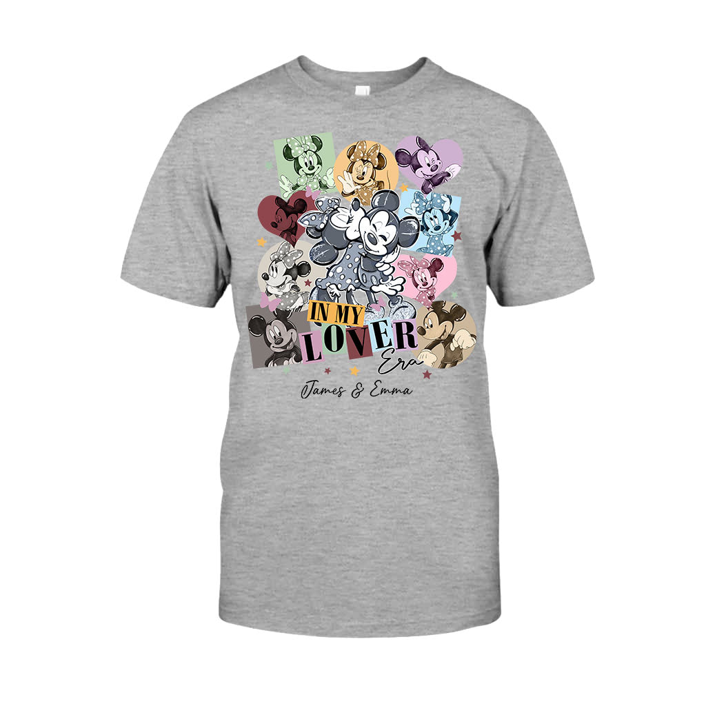 Personalized Couple T-Shirt and Hoodie In My Lover Era Gift for Engagement/Anniversary