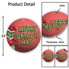 Load image into Gallery viewer, Personalized Merry Grinchmas Christmas Ornament Gift for Family
