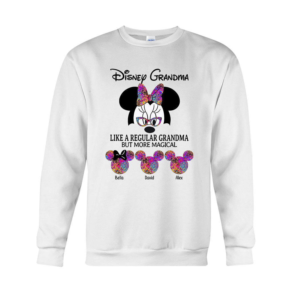 Personalized Disney Grandma T-shirt and Hoodie Gift for Mom
