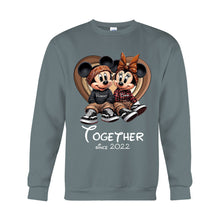 Load image into Gallery viewer, Personalized Chicano Couple T-shirt &amp; Hoodie Gift Together Since 2022

