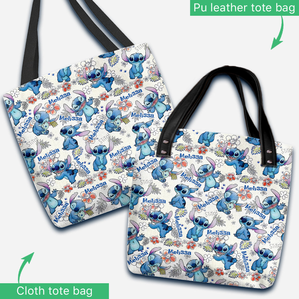 Personalized Ohana Tote Bag Custom Name Summer Gift