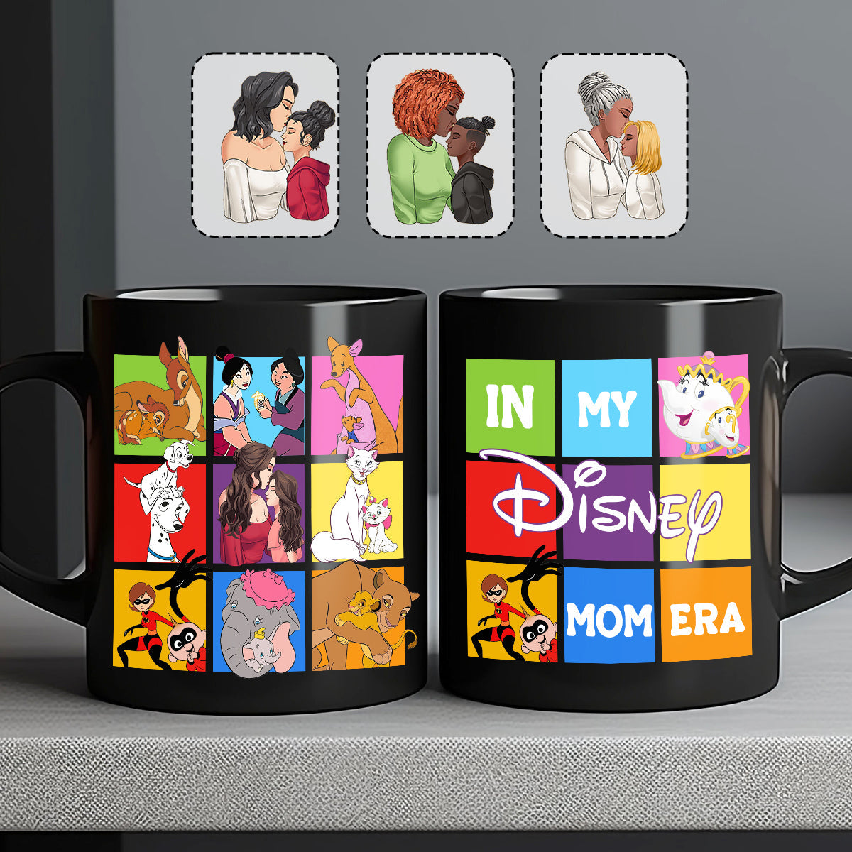 Personalized Disney Mouse Mug Custom Name Gift for Mom