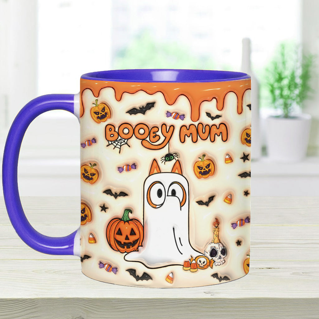 Personalized Booey Mum Accent Mug Custom Name Gift for Mom