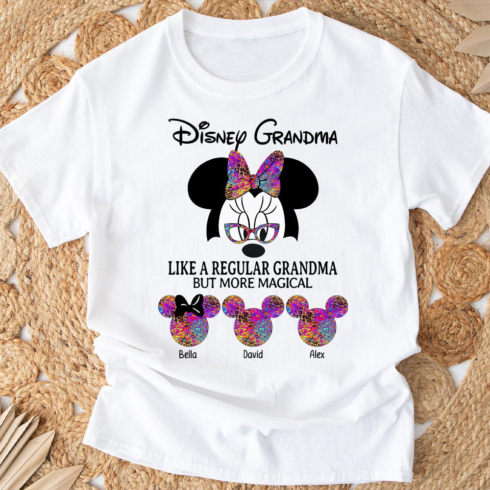 Personalized Disney Grandma T-shirt and Hoodie Gift for Mom