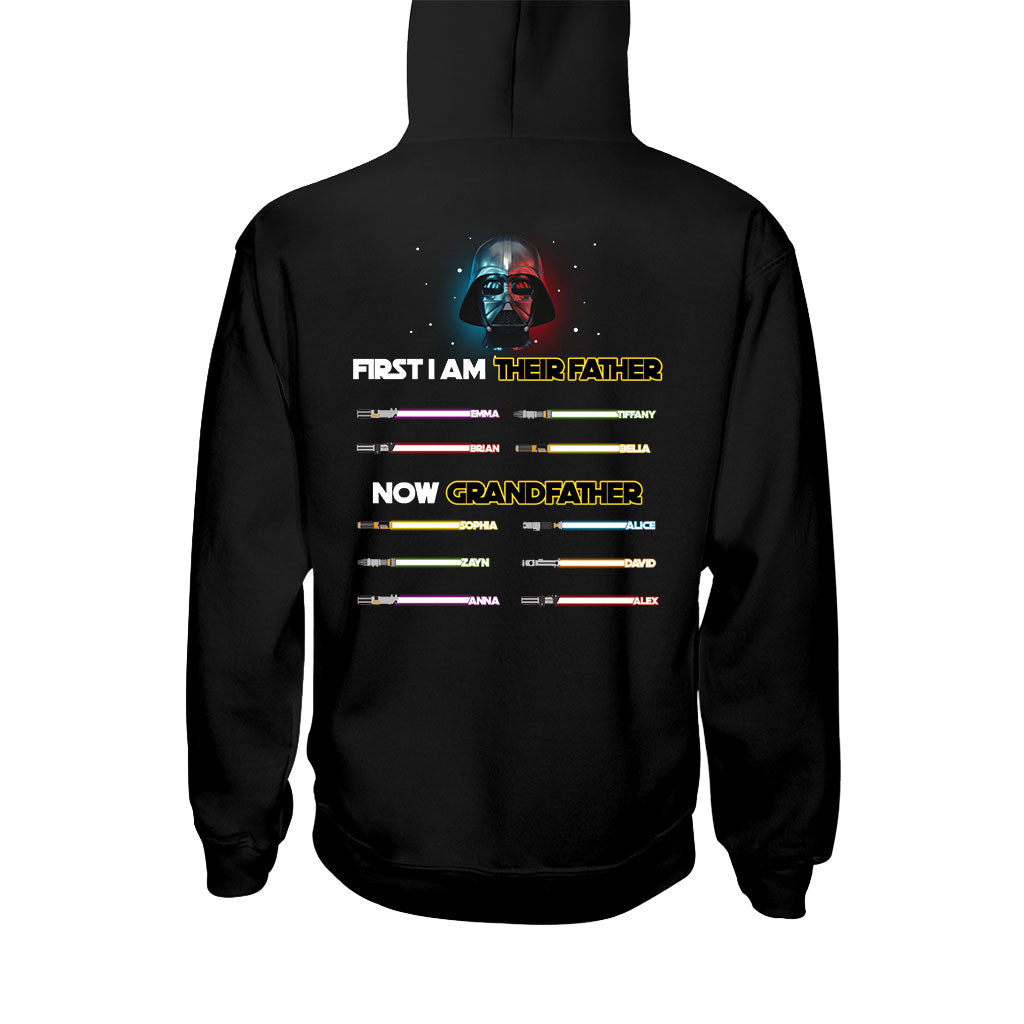Personalized Darth Vader T-shirt and Hoodie for Grandfather's Day