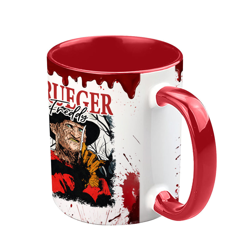Personalized Halloween Horror Characters Accent Mug Gift