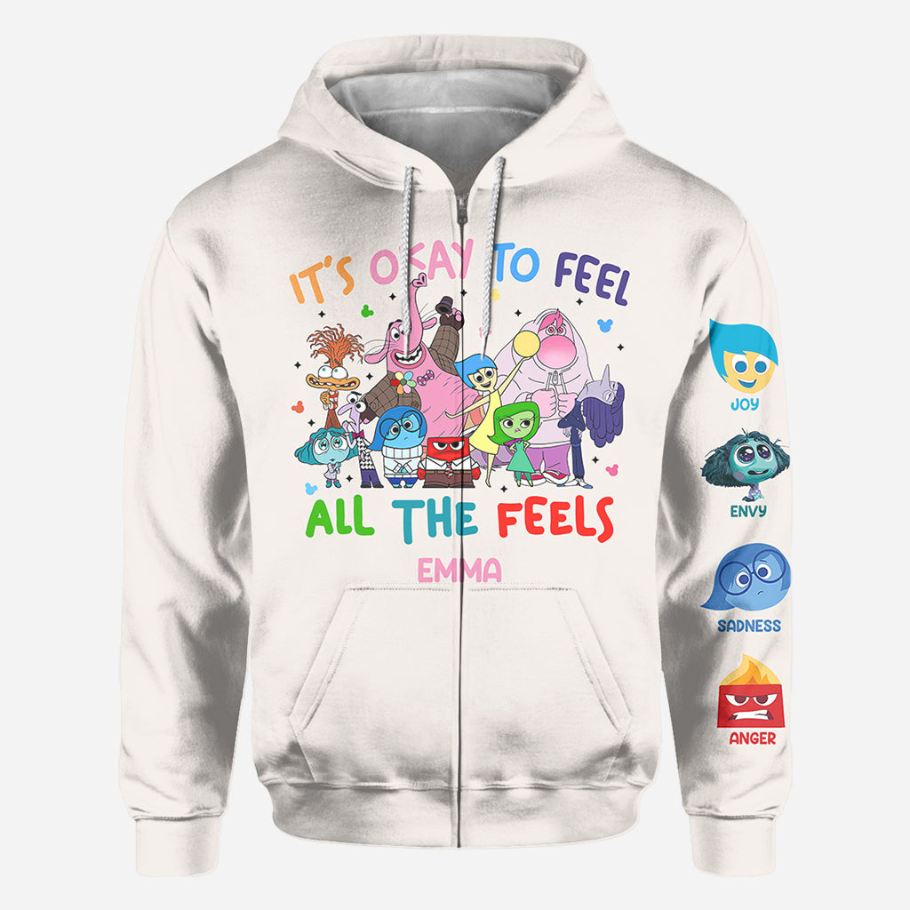 Personalized All-Over Shirt for Kids | Back to School Gift