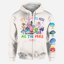 Load image into Gallery viewer, Personalized All-Over Shirt for Kids | Back to School Gift
