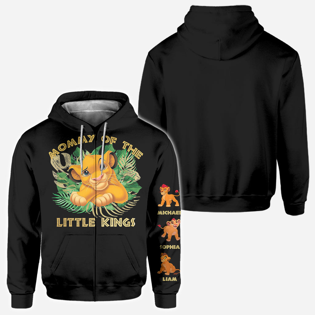 Personalized Mommy of the Little Kings All Over Print Shirt | Custom Name Gift for Mom