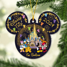 Load image into Gallery viewer, Personalized Disney Family Trip Mouse Ornament Custom Photo Gift
