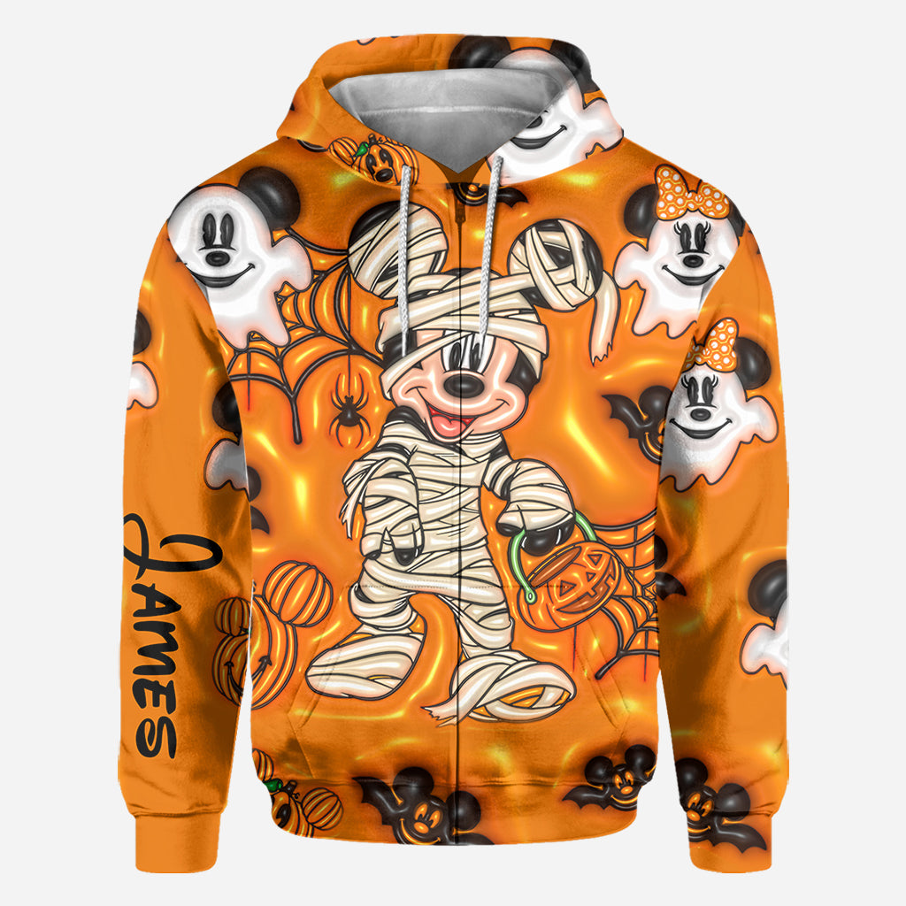 Personalized Halloween All-Over Shirt Custom Name Gift