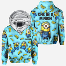 Load image into Gallery viewer, Personalized Minion All Over Shirt Custom Name Birthday Gift
