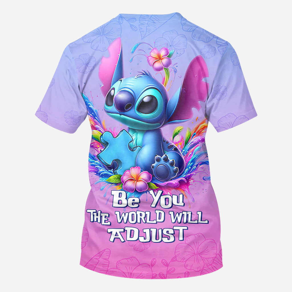 Personalized Autism Awareness All Over Shirt Custom Name Gift