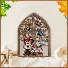 Load image into Gallery viewer, Personalized Best Nana Ever Mouse Ears 2-Layered Wood Sign Gift
