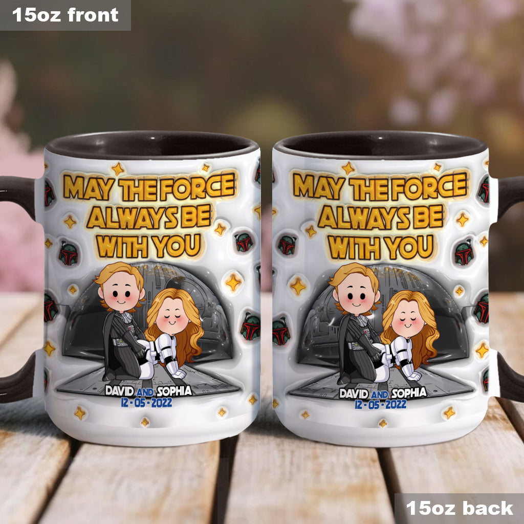 Personalized Star Wars Accent Mug Custom Name Gift for Fans