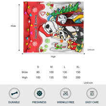 Load image into Gallery viewer, Personalized Nightmare Before Christmas Blanket Custom Name Gift
