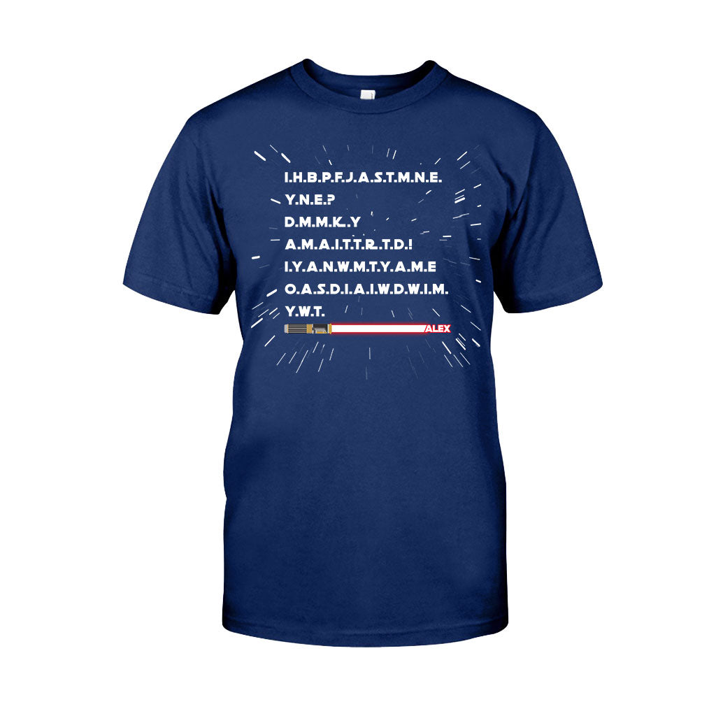 Personalized Star Wars Force T-shirt Hoodie Gift for Fans