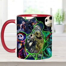 Load image into Gallery viewer, Personalized Nightmare Accent Mug Custom Name Funny Gift for Friends
