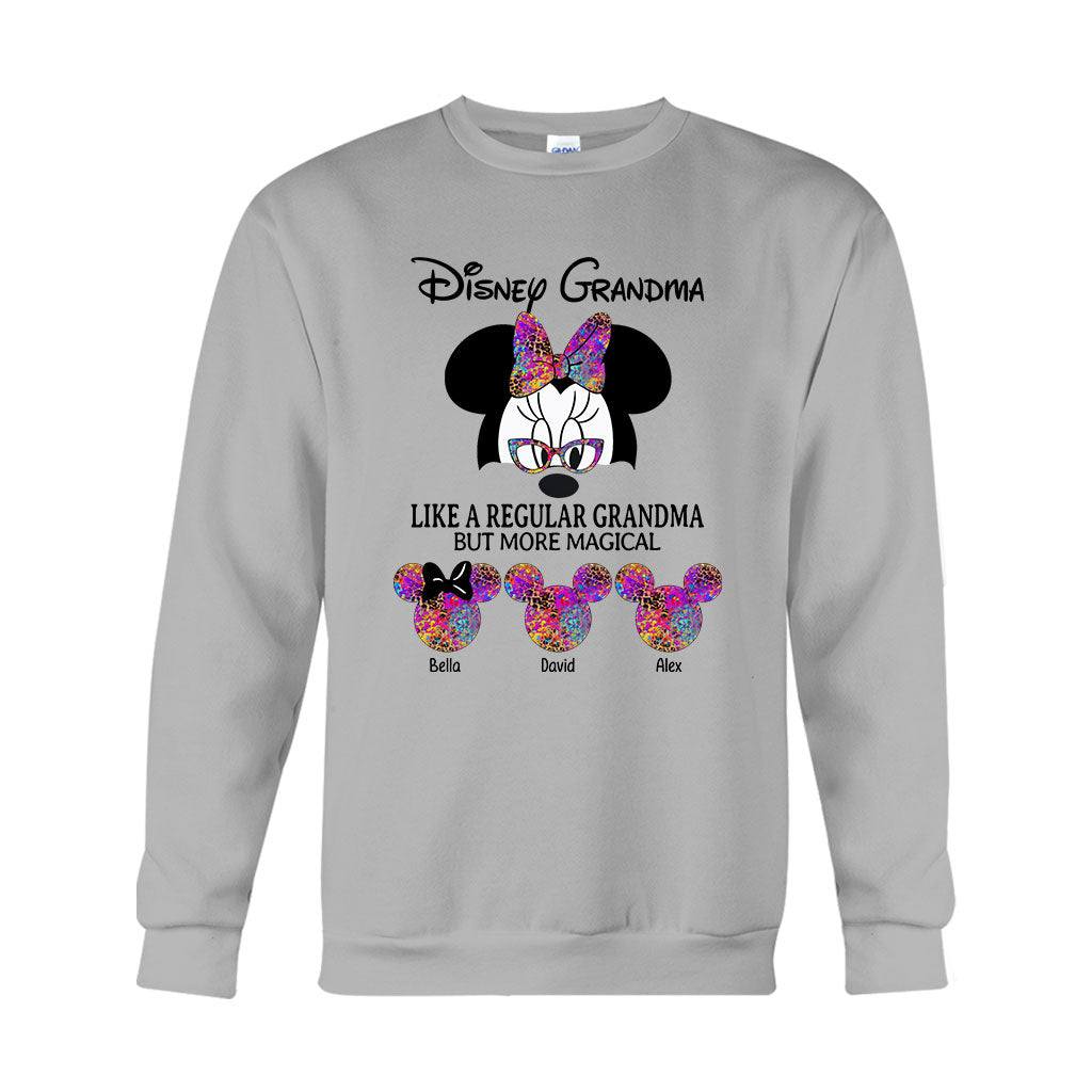 Personalized Disney Grandma T-shirt and Hoodie Gift for Mom