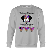 Load image into Gallery viewer, Personalized Disney Grandma T-shirt and Hoodie Gift for Mom
