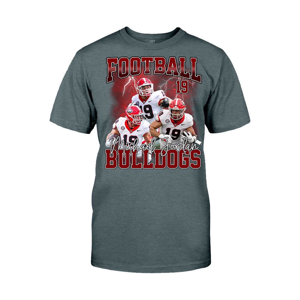 Personalized Football T-Shirt and Hoodie Custom Game Day Gift