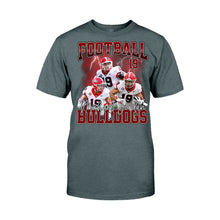 Load image into Gallery viewer, Personalized Football T-Shirt and Hoodie Custom Game Day Gift

