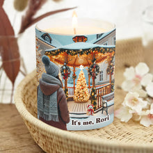 Load image into Gallery viewer, Personalized Scented Candle with Wooden Lid for Fans of Gilmore Girls
