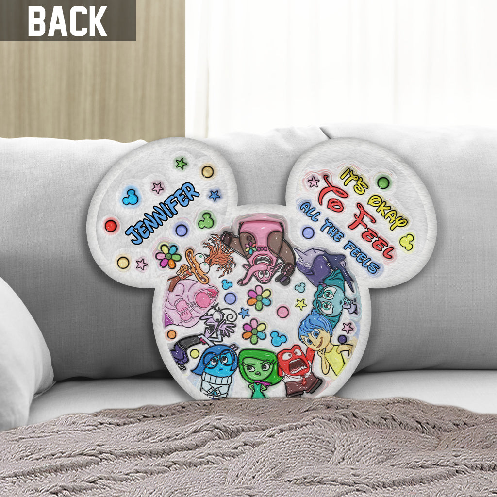 Personalized Shaped Pillow Custom Design Gift for Kids